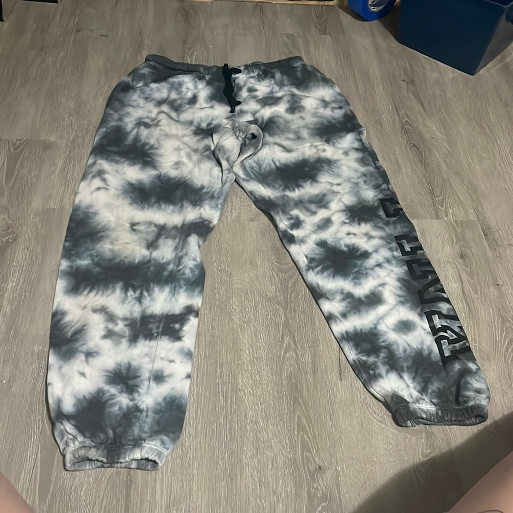Tie dye sweat pants
